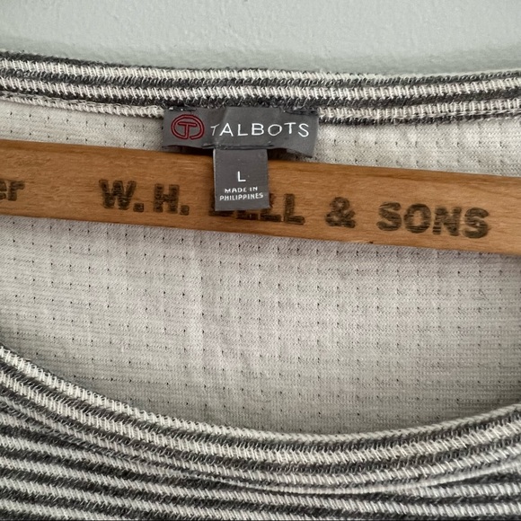 Talbots Striped Sweatshirt Size Large - Picture 6 of 7